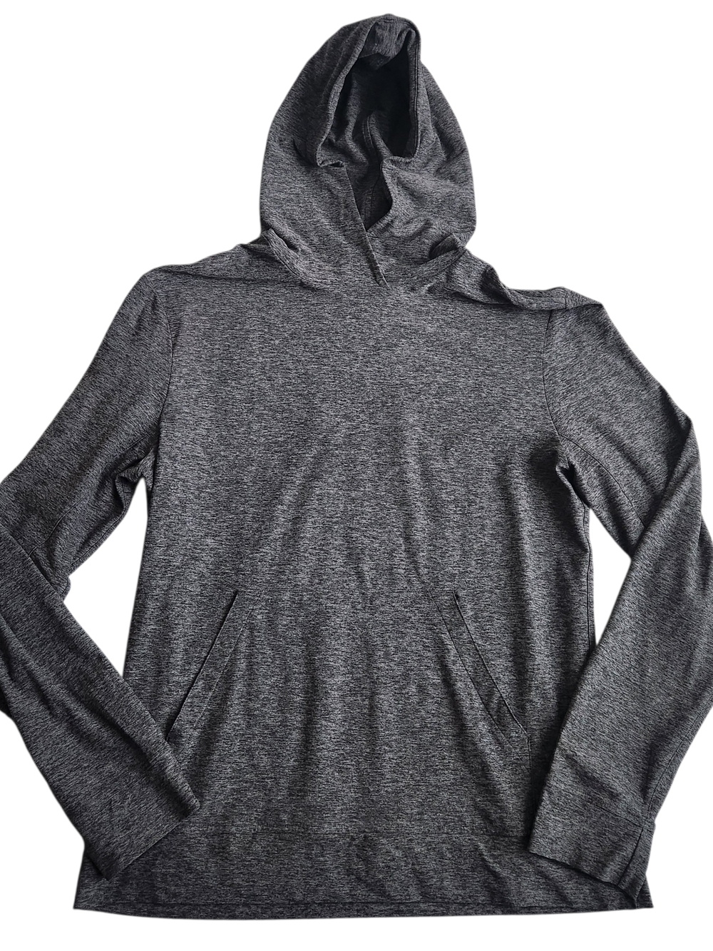 Outdoor Voices Cloudknit Hoodie Sweatshirt Unisex M Charcoal Gray Comfort Soft